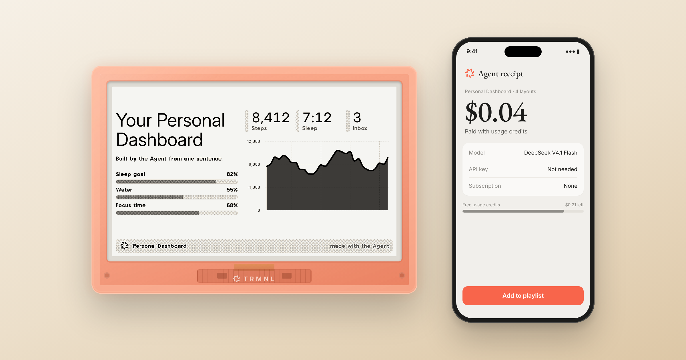Introducing Agent Usage Credits | TRMNL