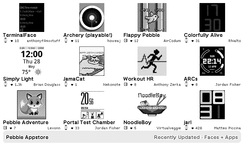 TRMNL | Pebble Appstore plugin